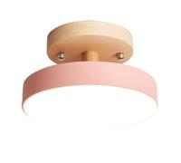 Lámparas Planas De Colores De Estilo Nórdico Lámpara De Techo Decorativa para Recibidor Panel Decorativo para Pasillo Aplicaciones De Iluminación Regulables Tipo Dosel De Macaron para Sala