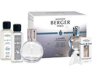Lampe Berger Juego de lámparas aromáticas Essentielle Ronde, 360 ml, Transparente, 15 cm