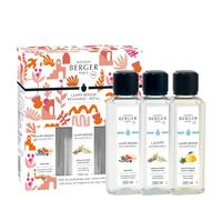 Lampe Berger - TrioPack Colección ESTIVAL - 3 botellas de 250 ml - (recarga para lamas)