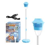 Lampe De Jardin Torche À | Support De Lampadaire À, Machine À Verticale Pour En Extérieur - Machine À Automatique Rechargeable Avec Lumière Et Musique,