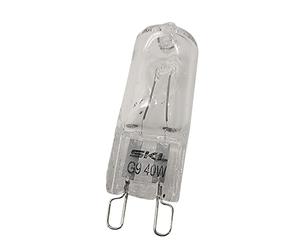 Lampe halogene 40 w culot g9 Whirlpool 481010391431