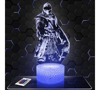Lampephoto.fr - Lámpara 3D Dark S Decoración Cuarto para Niños, Lámpara 3D Dark S, Objeto de Videojuegos, Idea de Regalo, Lámpara de Noche, Idea de Regalo Original para Ado En Navidad TOP