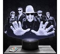 Lampephoto.fr - Lámpara 3D Eisbre cher Grupo de Neue Deutsche Alemán, Luz Nocturna Táctil Led, Efecto Holograma 3D, Idea Regalo Navidad Cumpleaños Hombre Mujer, Objeto decoración habitación