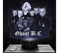 Lampephoto.fr - Lámpara 3D G. Band Grupo Sueco Heavy Metal Hard rock, Luz Nocturna Táctil Led, Efecto Holograma 3D, Idea Regalo Navidad Cumpleaños Hombre Mujer, Objeto decoración habitación