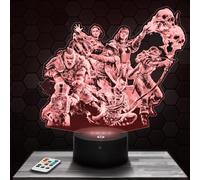 Lampephoto.fr - Lámpara 3D P. of Exile 2 Videojuego Dark-Fantasy Videojuegos Regalo Geek Hombre, Gamer, Luz Nocturna Táctil Led, Efecto Holograma 3D, Idea Regalo Navidad Cumpleaños Hombre Mujer