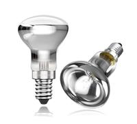 Lamptobe Lámpara de Lava 25W E14 R39, Bombilla Reflectora Regulable Luz Cálida 2400K-2600K, Rosca Pequeña Edison SES 360° para Lámparas de Lava Reflector 240V (Paquete de 2 Unidades)