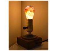 Lamptobe LED Bombillas Nocturnas de Cristal, Bombillas de Cabecera Decorativas, Lámparas de Tratamiento de Ambiente Relajado, Regalos de Descompresión para Niños, Ancianos, Estudios de Yoga