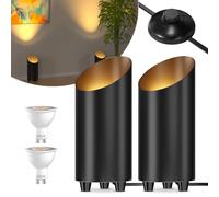 Lamptobe LED Lámpara de pared,Lámpara Techo Foco,LED Apliques con Cable Enchufe e Interruptor Interior Industrial Apliques Luz de pared Ajustable Moderno para Dormitorio Pasillo Cocina