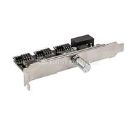 Lamptron LAMP-CFP30S - Ventilador y Controlador RGB-LED-para Ranura PCI, Color Negro