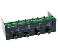Lamptron LAMP-FC0052H - Panel de Control Digital para Ventiladores de Ordenador, Negro