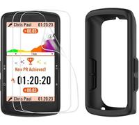 Lamshaw 2 Unidades Funda Protectora TPU para Bryton Rider S810-Carcasa de Silicona Suave,Funda Resistente a Golpes y Impermeable para GPS Bryton Rider S810-Incluye 2 Protectores de Pantalla (S810)