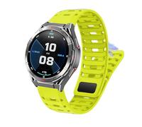 Lamshaw 【2025 Nuevo】 Correa Compatible con OUKITEL SmartWatch - Banda de Silicona Deportiva Antisudor, Transpirable y Ajustable para OUKITEL BT12/BT10/BT50/BT20/BT80/BT101/BT2/BT103 (Verde)