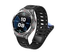 Lamshaw 【2025 Nuevo】 Correa Compatible con OUKITEL SmartWatch - Banda de Silicona Deportiva Antisudor, Transpirable y Ajustable para OUKITEL BT12/BT10/BT50/BT20/BT80/BT101/BT2/BT103 (Negro)