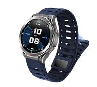 Lamshaw 【2025 Nuevo】 Correa Compatible con OUKITEL SmartWatch - Banda de Silicona Deportiva Antisudor, Transpirable y Ajustable para OUKITEL BT12/BT10/BT50/BT20/BT80/BT101/BT2/BT103 (Azul)