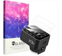 Lamshaw [3 Pack Protector de Pantalla de Vidrio Templado 9H para Godox X3 PRO / X3Pro - Compatible con Modelos C, N, S, F, O y X3 C, N, S, F, O, L (3Piezas, X3 C/N/S/F/O/L)