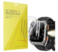 Lamshaw 3 Pack Protector de Pantalla TPU HD para blackview/LMHTRADE/Baolubao W80PRO Reloj Inteligente 1.91 Pulgadas- Antiarañazos, Sin Burbujas, Película Suave Protectora (3Piezas)