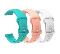 Lamshaw 5 Piezas Correas de Silicona Compatible con RUXINGX Reloj Inteligente 1,83Pulgadas Correas, Correa Deportivas Suave de Repuesto para Mujeres y Hombres (3piezas mujeres)