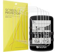 Lamshaw 6 Piezas Protector de pantalla para Bryton Rider 460 2.6" GPS Protectora Película,Película HD Suave TPU láminas Protectora,Anti-Arañazos,Sin Burbujas (6Piezas)