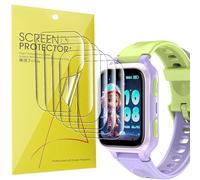 Lamshaw 6 Piezas Protector de pantalla para LAGENIO K9 Kid Smartwatch 1,78 Pulgadas Protectora Película,Película HD Suave TPU láminas Protectora,Anti-Arañazos,Sin Burbujas (6Piezas)