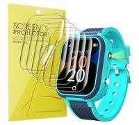 Lamshaw 6 Piezas Protector de pantalla para Robin Watch K1-Protectora Película, Película HD Suave TPU láminas Protectora, Anti-Arañazos, Sin Burbujas (TPU-6Piezas)