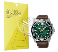 Lamshaw 6 Piezas Protector de pantalla para SEIKO Reloj Inteligente SKA791P1-Protectora Película, Película HD Suave TPU láminas Protectora, Anti-Arañazos,Sin Burbujas (6Piezas)