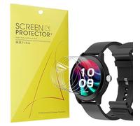 Lamshaw 6 Piezas Protector de pantalla para SPC Smartee Duo Vivo 2 Reloj Inteligente 1,32” - Protectora Película, Película HD Suave TPU láminas Protectora, Anti-Arañazos, Sin Burbujas (6Piezas)