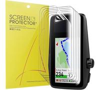 Lamshaw 6 Protector de pantalla para Coros DURA Solar GPS Computadora Bicicleta - Película TPU Flexible HD Transparente (6Piezas)