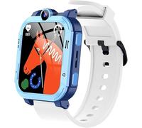 Lamshaw Brazalete de 20mm compatible con Blackview Z20 Smartwatch, correa de reloj de silicona para niños - Repuesto para Smartwatch Blackview Z20 (Blanco)