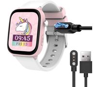 Lamshaw Cargador magnético compatible con ICE-Watch Ice Smart Junior 3.0 FM 1.75 pulgadas, cargador magnético para reloj inteligente USB 3.3ft compatible con Ice Smart Junior 3.0 FM (Negro)