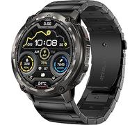 Lamshaw Cinta Premium Kospet Tank T3/T4/M3/M4 SmartWatch- Estilo H Profesional - Ajustable con Herramientas Incluidas - Resistente al Agua y Rayaduras (Negro)