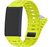 Lamshaw Compatible con Amazfit Helio Strap Smart bandas, nueva silicona deportiva a prueba de sudor, correa transpirable Unisex Compatible con Amazfit Helio Strap Smartwatch (Verde)