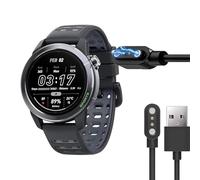 Lamshaw Compatible con cargador Mibro GS Active2 de 1.32 pulgadas, cargador USB magnético de 2 pines, cable de carga de repuesto compatible con reloj inteligente Mibro GS Active2 Running GPS de 46 mm
