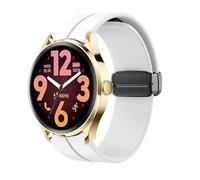 Lamshaw Compatible con ICE Smart 3.0 1.2" Pulgadas Smartwatch -Sport Silicone Replacment Pulsera con hebilla magnética plegable compatible con Ice Smart 3.0 Smartwatch, 18mm, Silicona, No es una