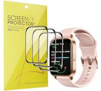 Lamshaw Compatible con Ice-Watch ICE Fit 1.0 AMOLED 1.78" pulgadas SmartWatch Protector de pantalla, 3D Cobertura Completa Protector de Pantalla HD Ultra Transparente (3 paquetes)