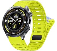 Lamshaw Compatible con OnePlus Watch 3 bandas, nueva silicona deportiva a prueba de sudor, correa transpirable Unisex Compatible con OnePlus Watch 3, 2 46mm / 2R / 1 Smart Watch (Verde)