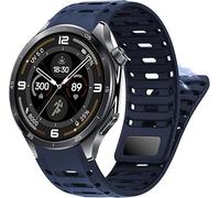 Lamshaw Compatible con OnePlus Watch 3 bandas, nueva silicona deportiva a prueba de sudor, correa transpirable Unisex Compatible con OnePlus Watch 3, 2 46mm / 2R / 1 Smart Watch (Azul)