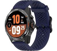 Lamshaw Compatible con TicWatch Atlas,20 mm,22 mm,24 mm, Nueva correa de silicona con hebilla de metal compatible con Ticwatch Atlas,Pro 5 Enduro,Pro 5,Pro 3 Ultra BT/LTE version,Pro,E2,E3
