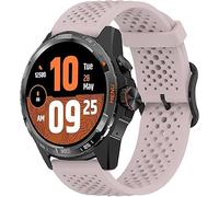 Lamshaw Compatible con TicWatch Atlas,20 mm,22 mm,24 mm, Nueva correa de silicona con hebilla de metal compatible con Ticwatch Atlas,Pro 5 Enduro,Pro 5,Pro 3 Ultra BT/LTE version,Pro,E2,E3