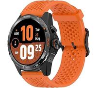 Lamshaw Compatible con TicWatch Atlas,20 mm,22 mm,24 mm, Nueva correa de silicona con hebilla de metal compatible con Ticwatch Atlas,Pro 5 Enduro,Pro 5,Pro 3 Ultra BT/LTE version,Pro,E2,E3