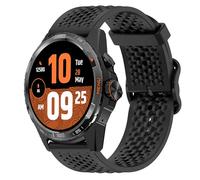 Lamshaw Compatible con TicWatch Atlas, 20 mm, 22 mm, 24 mm, Nueva correa de silicona con hebilla de metal compatible con Ticwatch Atlas, Pro 5 Enduro, Pro 5, Pro 3, 24mm, Silicona, No es una piedra