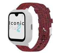 Lamshaw Correa 20mm SaveFamily - Compatible con Iconic Plus 2/Senior/SaveWatch Plus 4G/SaveWatch Plus 2 - Cinturón Nylon Transpirable - Repuesto Unisex (Mujer/Hombre)
