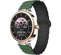 Lamshaw Correa Compatible con TOZO S8 Reloj Inteligente, 18mm y 22mm Correa Deportiva de Silicona para Brazalete de TOZO S8, S6, S5, S3 Smartwatch (Verde, 22mm)