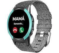Lamshaw Correa de Repuesto Compatible con SaveFamily Slim 4G/Enjoy - Cinturón Ajustable de Nylon Transpirable para Hombre y Mujer - Reemplazo para Reloj SaveFamily (Gris)