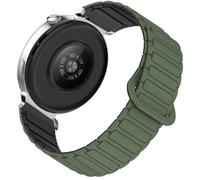 Lamshaw Correa de Silicona Suave con Cierre magnético 20mm - Compatible con RUXINGX AK98 Reloj Inteligente Mujer 1,19 Pulgadas- Banda Deportiva Unisex para Hombre y Mujer (Verde)