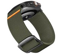 Lamshaw Correa elástica de nylon transpirable para OnePlus Watch- Cinturón deportivo ajustable compatible con OnePlus Watch 2/1 (Verde)