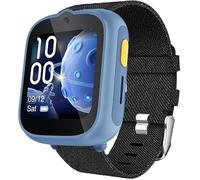 Lamshaw Correa Nylon 18mm 20mm para TCL MOVETIME MT48 / MT46 / MT42 - Reemplazo para Reloj Inteligente 4G (Negro, 20mm)