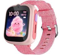 Lamshaw Correa Nylon 18mm 20mm para TCL MOVETIME MT48 / MT46 / MT42 - Reemplazo para Reloj Inteligente 4G (Rosa, 18mm)