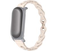 Lamshaw Correa para NotePin AI Voice Recorder -Cinturón de Silicona Elástica con Liberación Rápida, Correa Hueca Transpirable y Suave (Blanco)