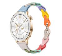 Lamshaw Correa para OPPO Watch X2 Mini/ X2/X/2/SE,para Oneplus Watch 3/2/2R-Cinturón de Silicona Elástica con Liberación Rápida,Correa Hueca Transpirable y Suave (Color, 18mm)