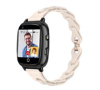 Lamshaw Correa para TotsyFun Smartwatch-Cinturón de Silicona Elástica con Liberación Rápida,Correa Hueca Transpirable y Suave,Compatible con Reloj Inteligente TotsyFun T5pro-1.4" Pulgadas